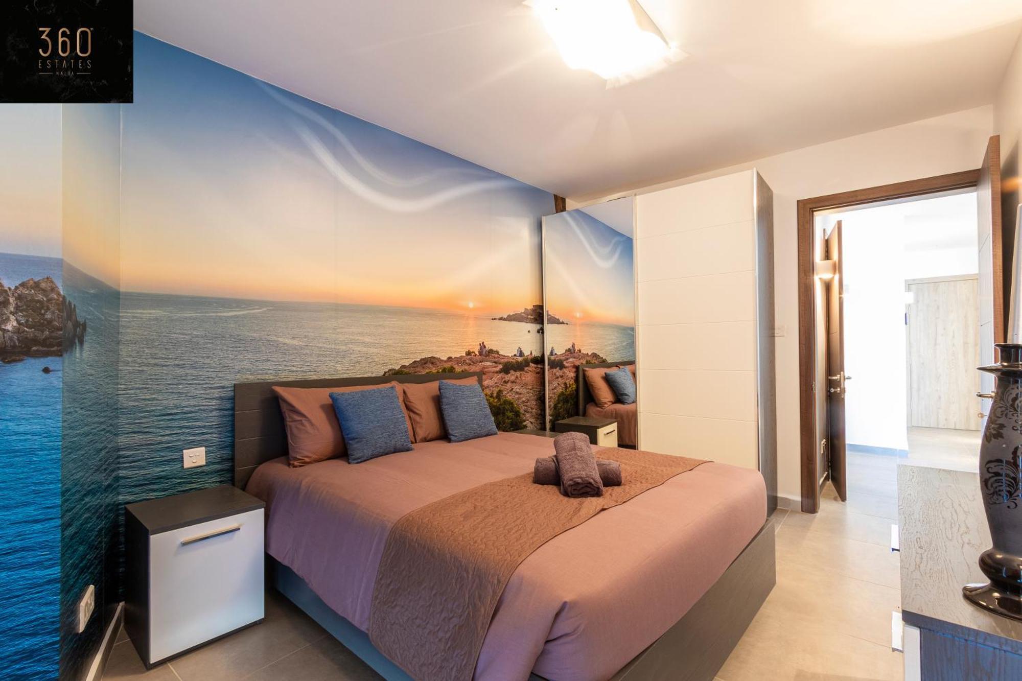 High-End Central Apt With Comfy Bed & Super Wifi By 360 Estates San Gwann Exterior photo