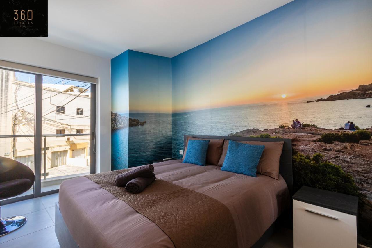 High-End Central Apt With Comfy Bed & Super Wifi By 360 Estates San Gwann Exterior photo